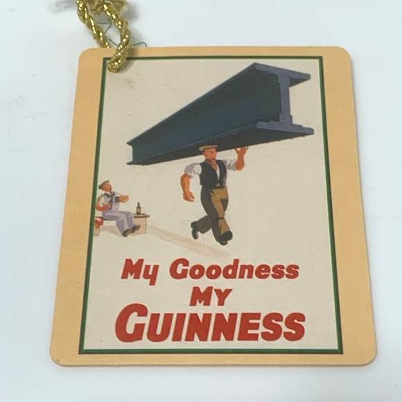 GUINNESS coaster ornaments #2 - Picture 3 of 8